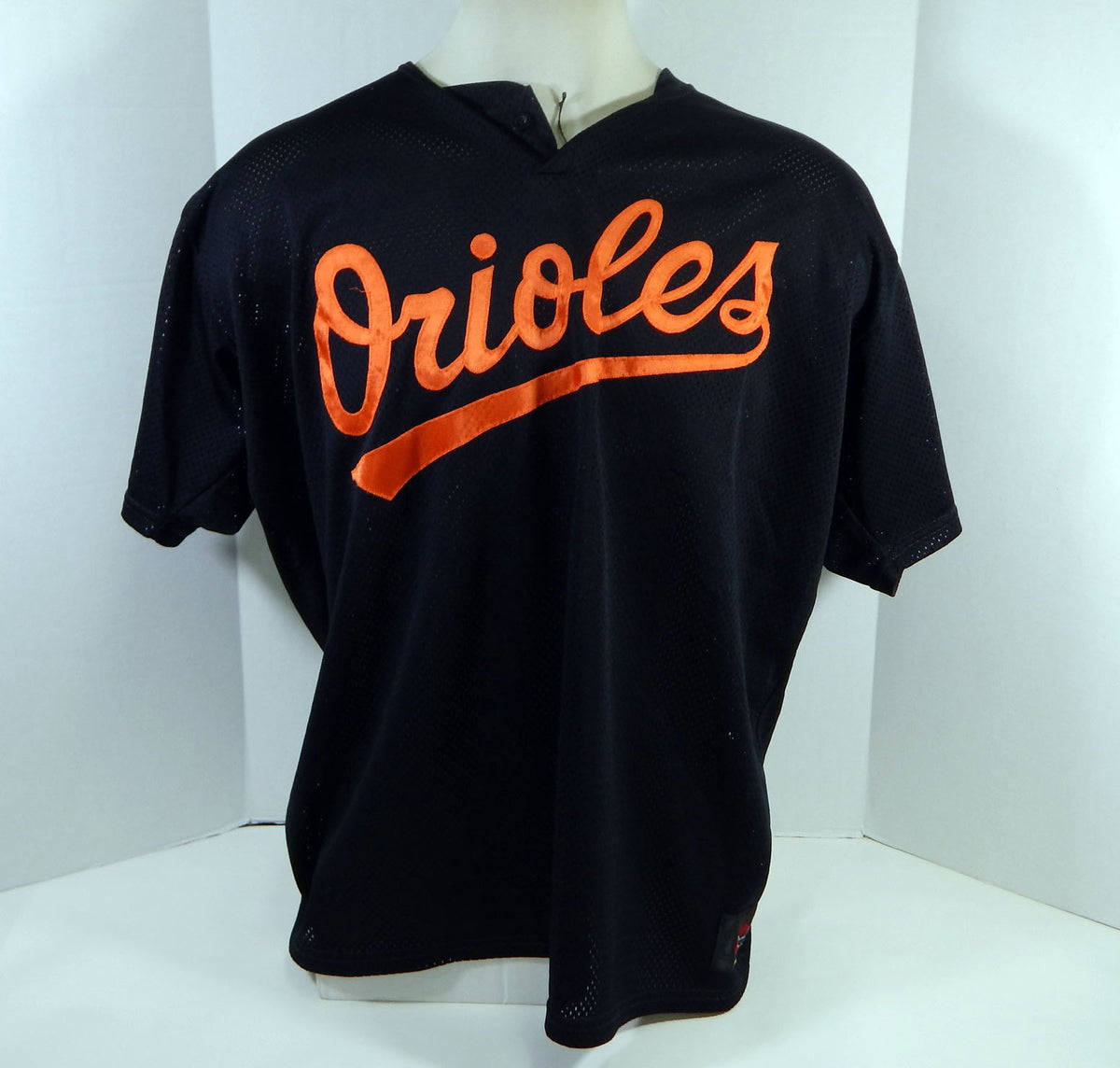 Baltimore Orioles Chad Thall #41 Game Used Black Jersey Spring Training 2XL 31 Pic2