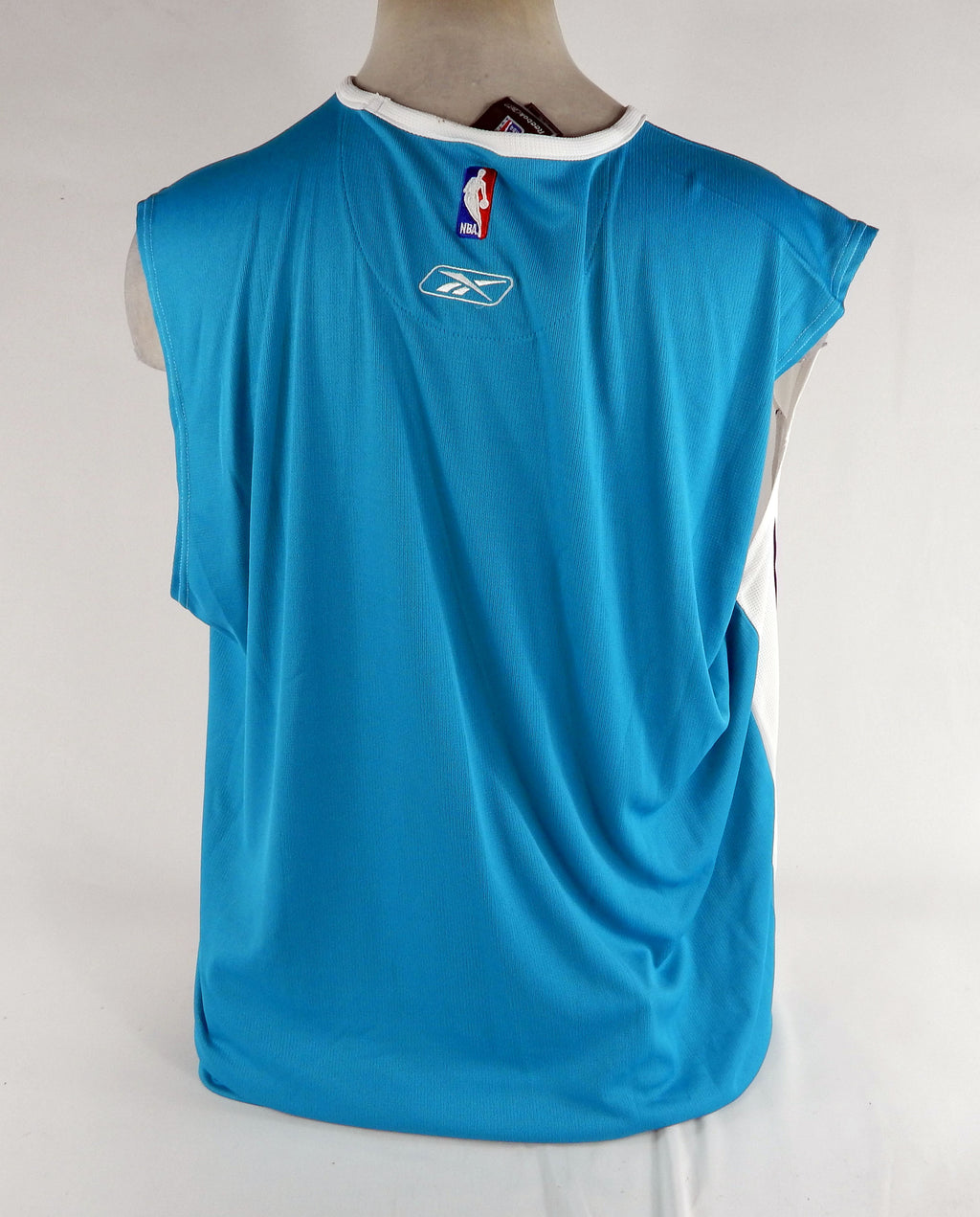 2000s Charlotte Hornets Game Issued White Tank Top Shirt 2XLT DP68882 Pic2