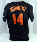 Baltimore Orioles Joseph Nowicki #14 Game Used Black Jersey E Spring Training 2