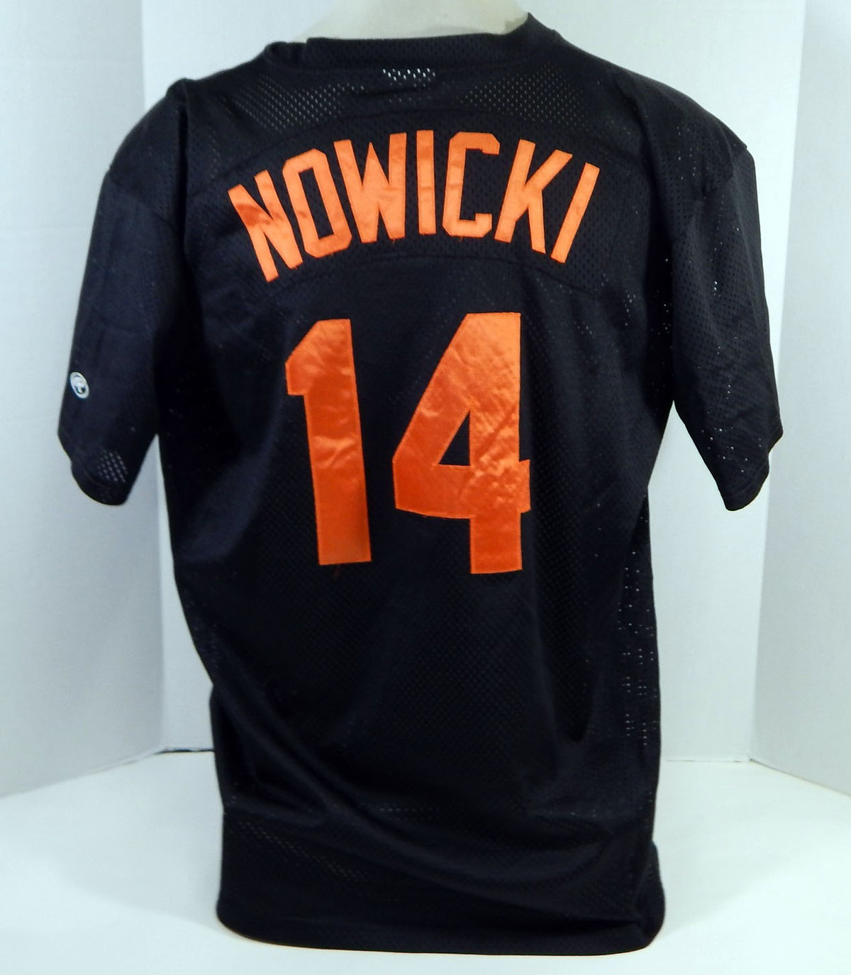 Baltimore Orioles Joseph Nowicki #14 Game Used Black Jersey E Spring Training 2