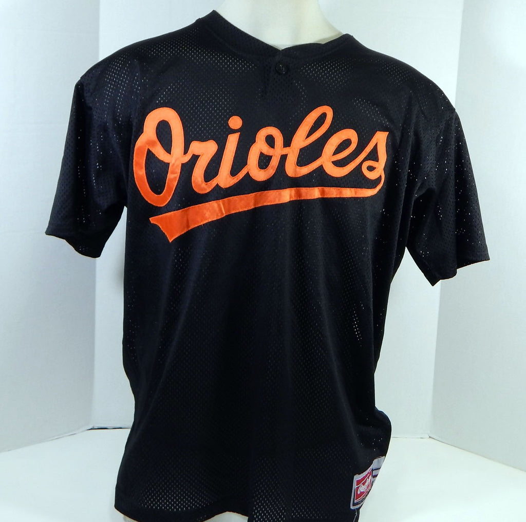Baltimore Orioles Joseph Nowicki #14 Game Used Black Jersey E Spring Training 2 Pic2