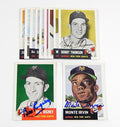 (11) 1991 Topps Archives '53 New York Giants Signed Cards Autos Irvin Rigney