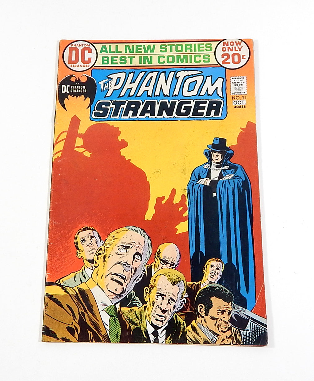 The Phantom Stranger #21 Bronze Comic Book DC 1972 FN- Jim Aparo Cover Art