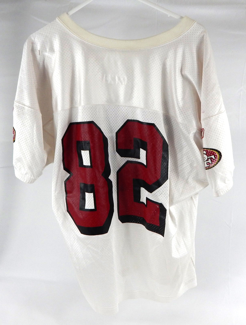 2005 San Francisco 49ers #82 Game Issued White Jersey XL 510 Pic2