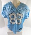 2019 North Carolina Tar Heels Kamari Morales #88 Game Used Blue Practice Jersey
