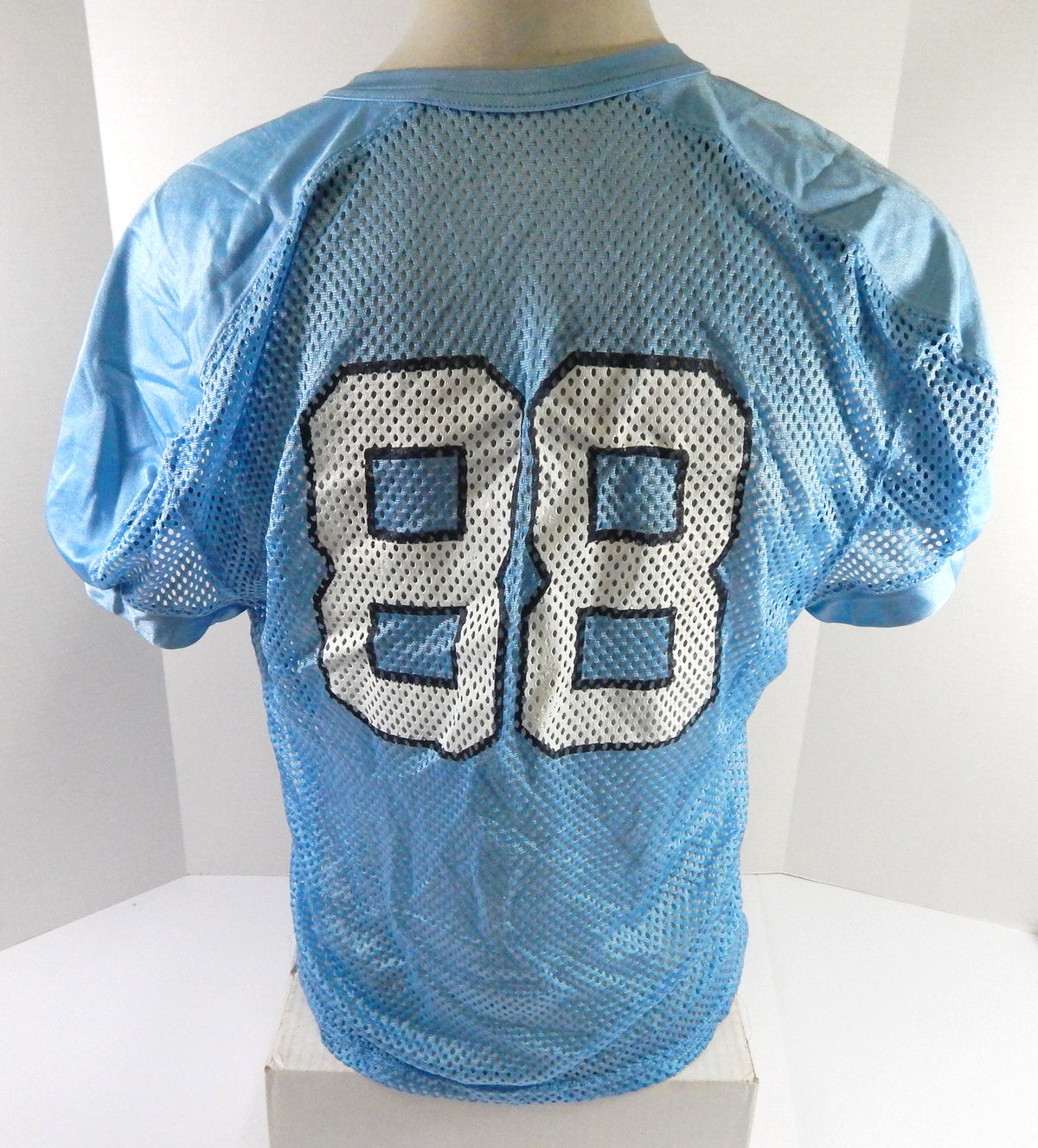 2019 North Carolina Tar Heels Kamari Morales #88 Game Used Blue Practice Jersey Pic2