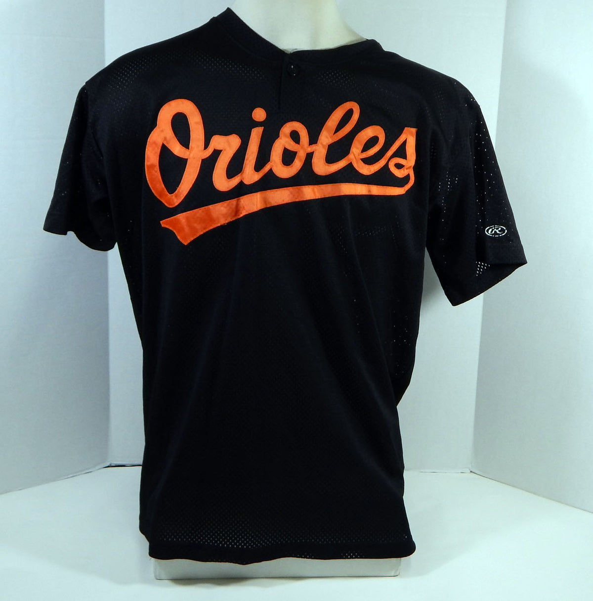 Baltimore Orioles Larsen #46 Game Used Black Jersey Ext Spring Training XL 35 Pic2