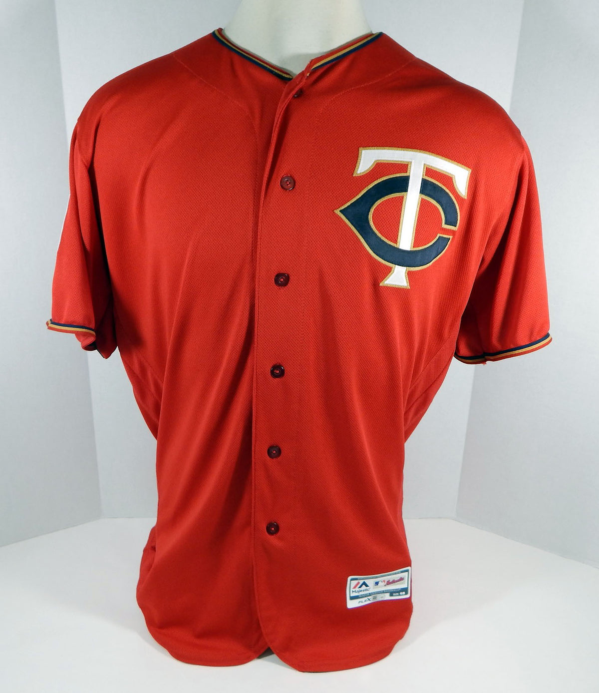 2019 Minnesota Twins #96 Game Issued Pos Used Red Jersey Spring Training P 957 Pic2