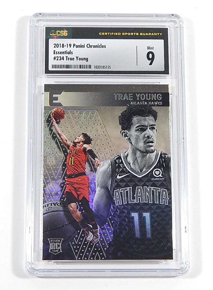 2018-19 Panini Chronicles Essentials Trae Young RC #234 CSG 9