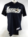 1990s Houston Astros #74 Game Used Black Jersey NP Rem 46 105