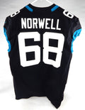 2020 Jacksonville Jaguars Andrew Norwell #68 Game Issued Black Jersey 46 DP74496