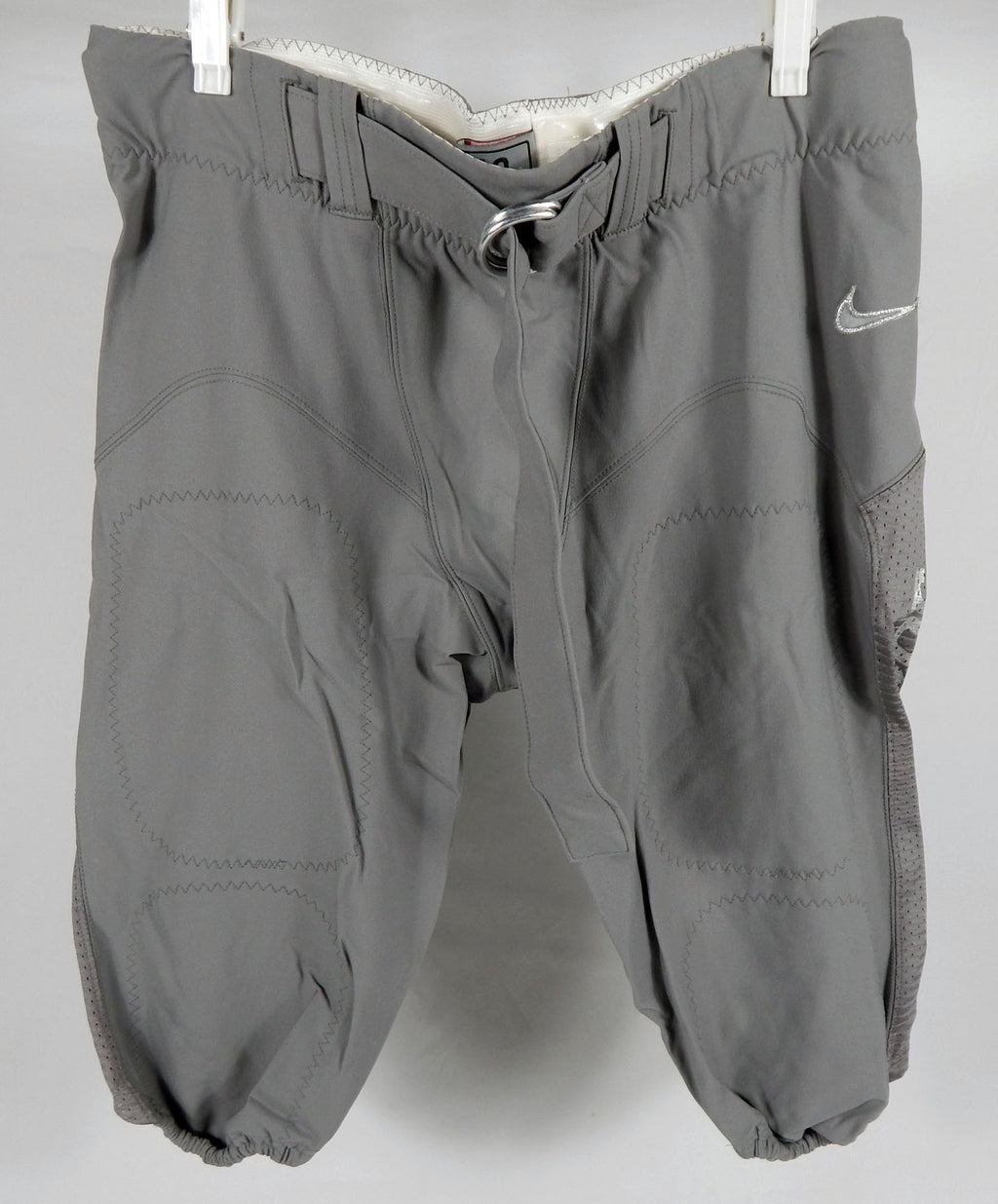 Boise State Broncos #76 Game Used Grey Pants Nike Football 40 414