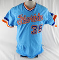 Late 1970s Florida Gators #35 Game Used Blue Jersey Baseball 44 094