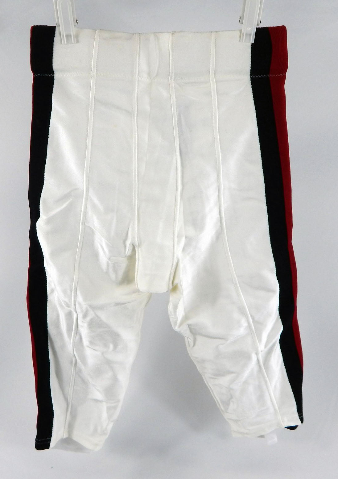 1990s San Francisco 49ers #5 Game Used White Football Pants Size 34 8 Pic2