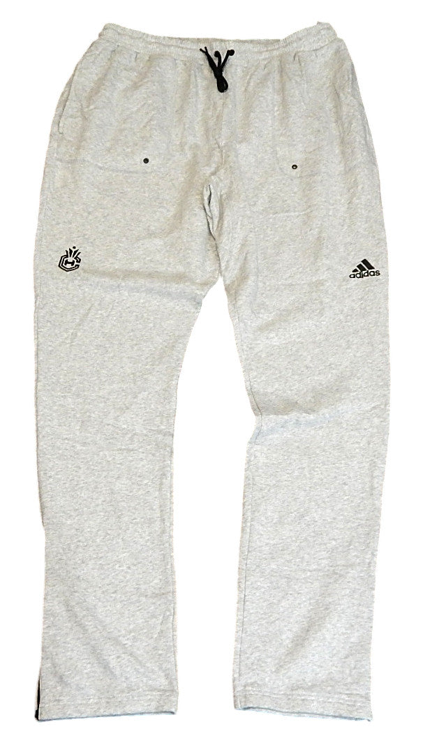 Charlotte Hornets Adidas Team Issued Sweatpants Heather Gray 3XL +2"