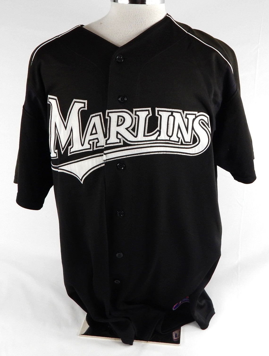 2003-06 Florida Marlins Tillmam #66 Game Used Black Jersey ST BP XL 883
