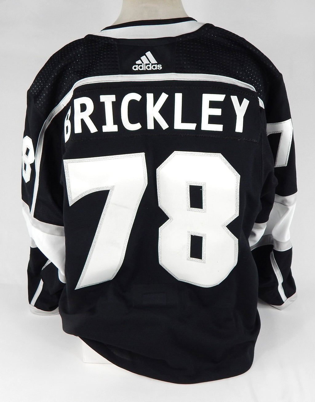 2020-21 Los Angeles Kings Daniel Brickley #78 Game Issued Black Jersey Pre Season Training Camp 58 DP66281