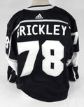 2020-21 Los Angeles Kings Daniel Brickley #78 Game Issued Black Jersey Pre Season Training Camp 58 DP66281