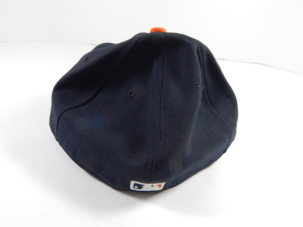 2022 Detroit Tigers #48 Game Issued Pos Used Navy Hat 7.25 VS981758 DP49844 Pic2