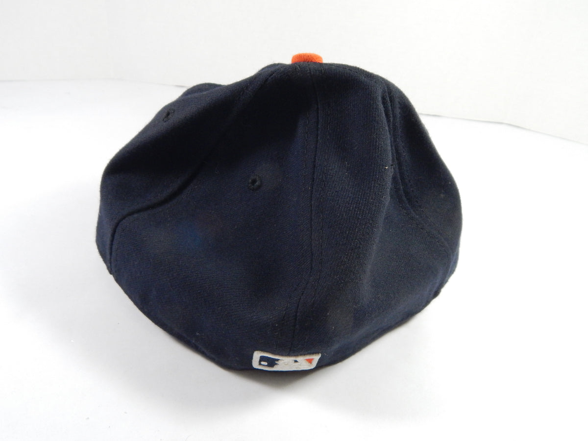 2022 Detroit Tigers #48 Game Issued Pos Used Navy Hat 7.25 VS981758 DP49844 Pic2