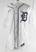 2020 Detroit Tigers Daniel Pinero #85 Game Issued White Jersey 48 913