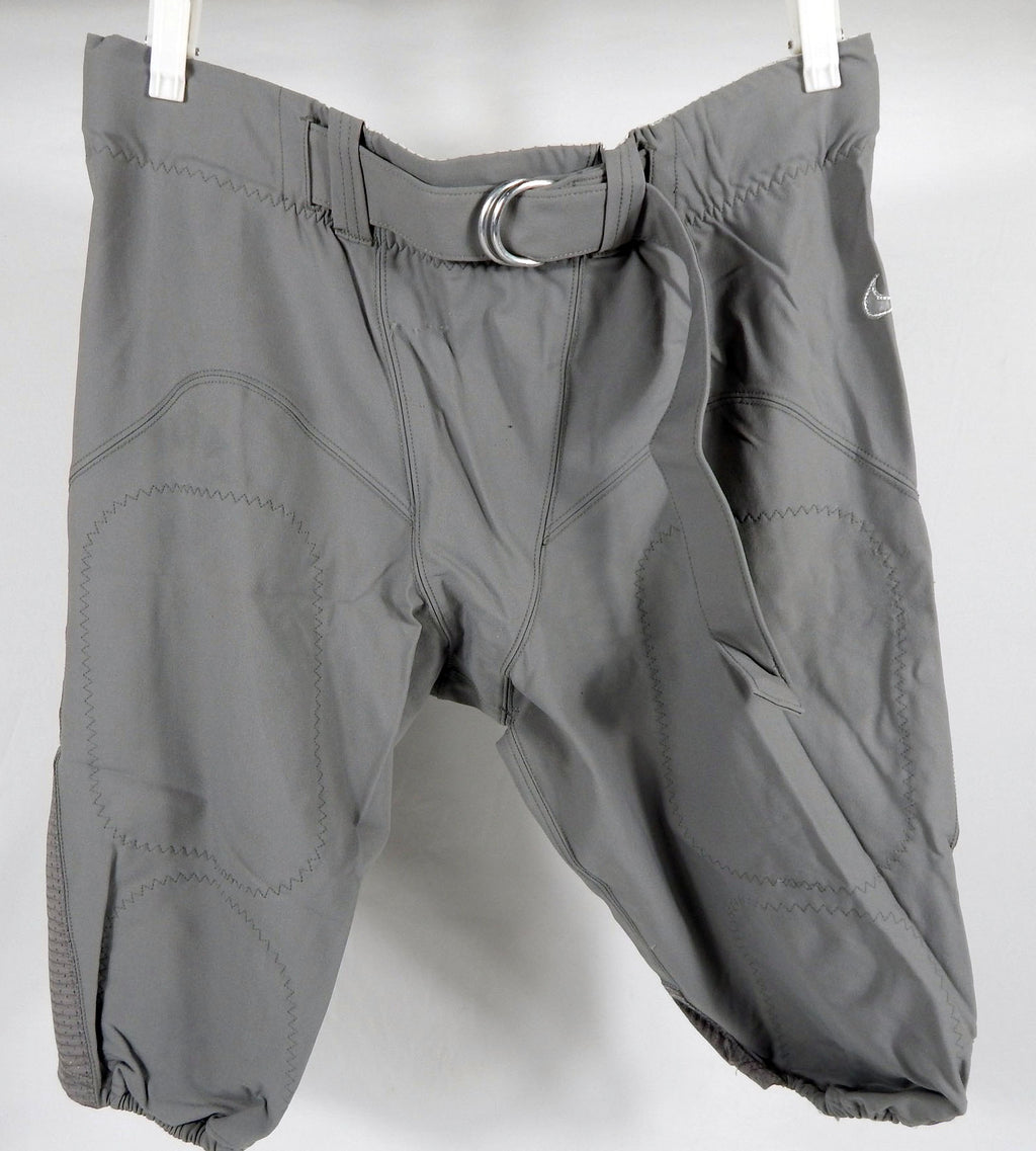 Boise State Broncos #72 Game Used Grey Pants Nike Football 42 426