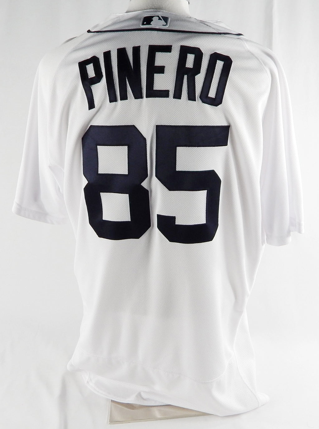 2020 Detroit Tigers Daniel Pinero #85 Game Issued White Jersey 48 913 Pic2
