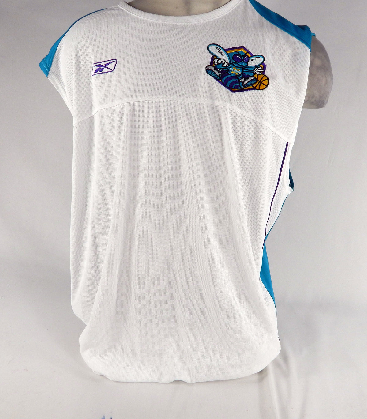 2000s Charlotte Hornets Game Issued White Tank Top Shirt 2XLT DP68898