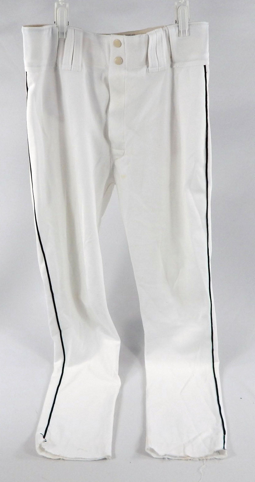 1994 Houston Astros Makarewicz #69 Game Used White Baseball Pants 36 0416