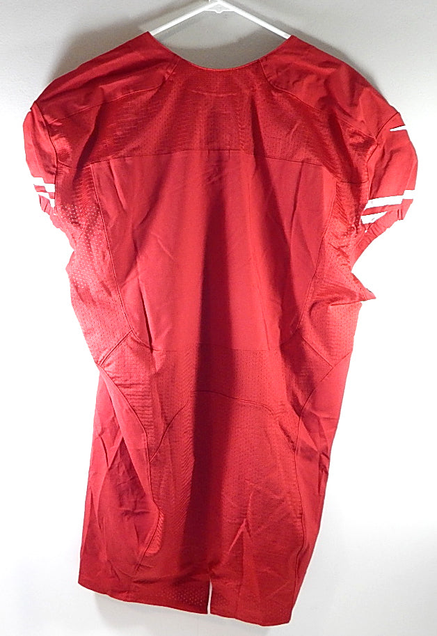 2010's San Francisco 49'ers Nike On Field Blank Football Jersey Line Red 48 Pic2