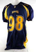 2000s North Carolina A&T Aggies #98 Game Used Navy Jersey 3X 673