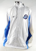 2000s Utah Jazz Game Issued White Warm Up Jacket XL DP84126