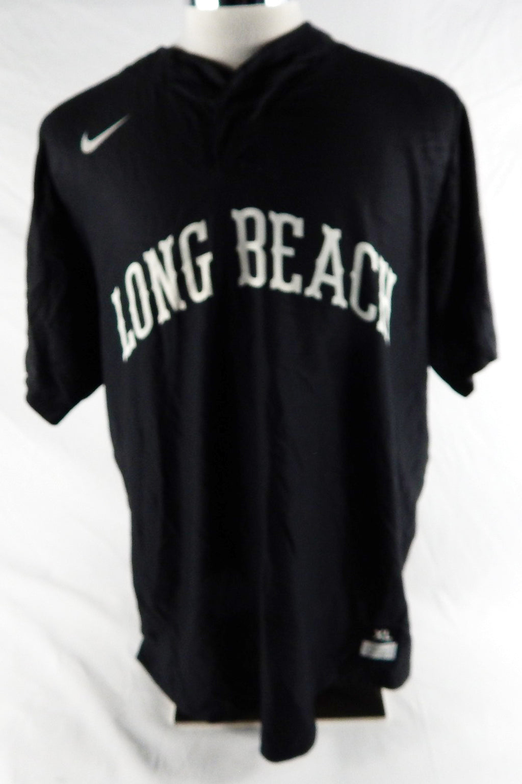2019 Long Beach State Dirtbags #39 Game Used Black Jersey Baseball XL 586