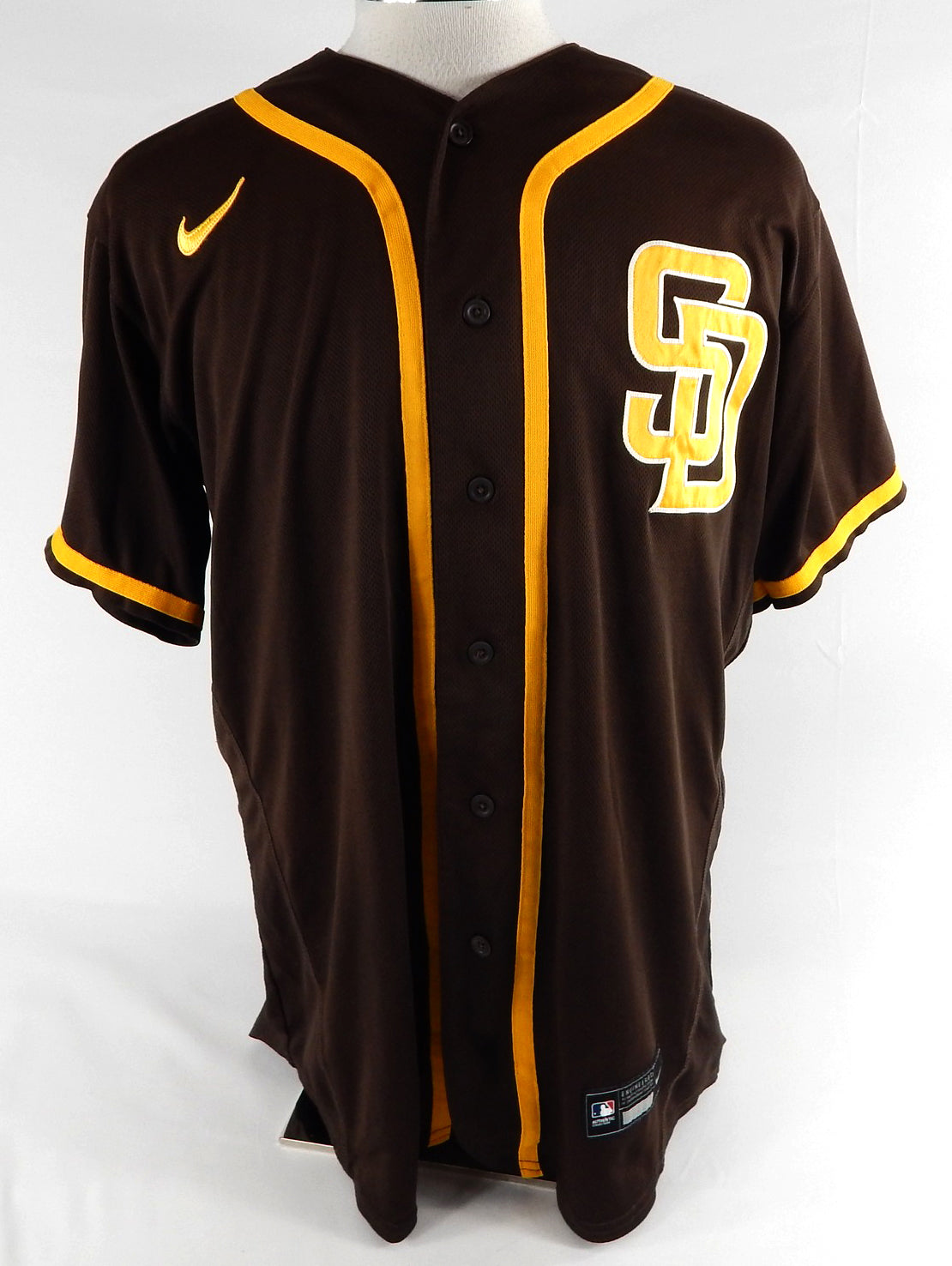 2020-24 San Diego Padres Williams-sutton #24 Game Used Brown Jersey Throwback 0