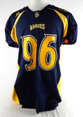 2000s North Carolina A&T Aggies #96 Game Used Navy Jersey 3X 674