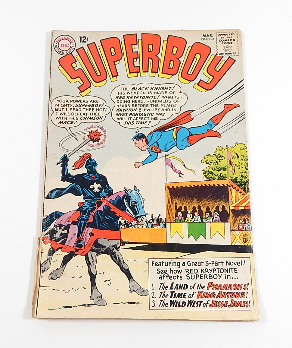 Superboy #103 Silver Age Comic Book DC 1963 VG Superman Curt Swan