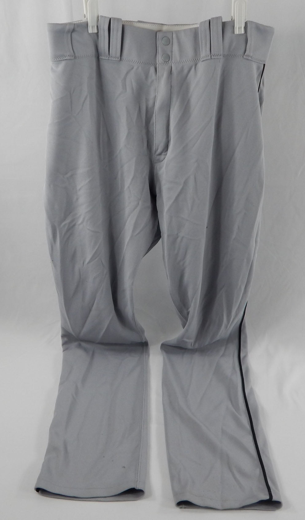 2017 Miami Marlins McGowan #22 Game Used Grey Pants 37-48-37 262