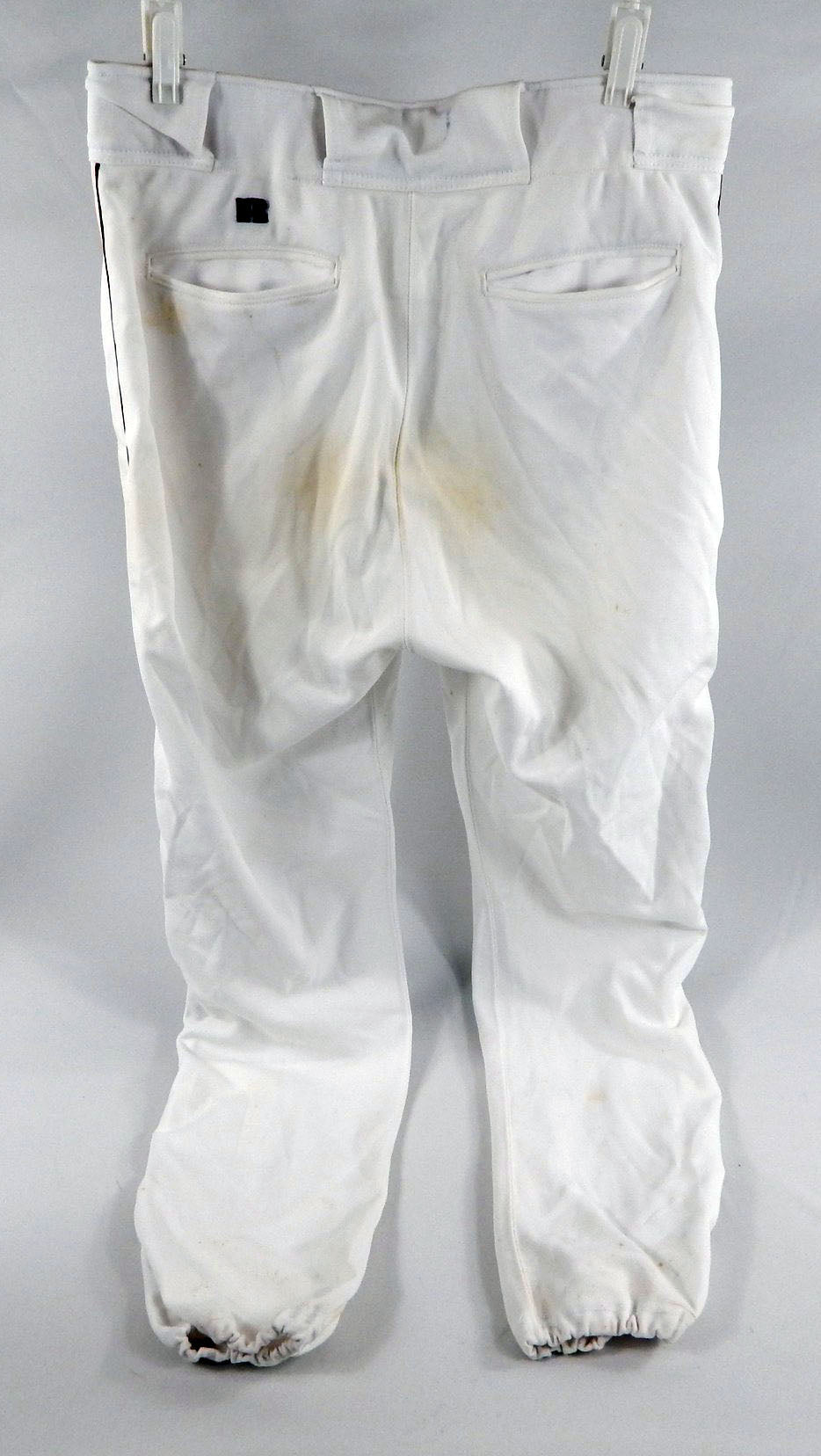 1998 Houston Astros Bergman # Game Used White Baseball Pants Size 38 0424 Pic2