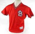 1990s St. Louis Cardinals Game Issued Red Jersey BP ST 44 DP71812