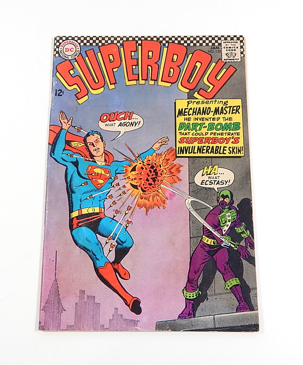 Superboy #135 Silver Age Comic Book DC 1966 VG Superman Curt Swan