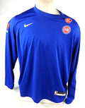 2023-24 Detroit Pistons Stanley Umude #17 Game Used Blue Shirt Cureton P XL 0