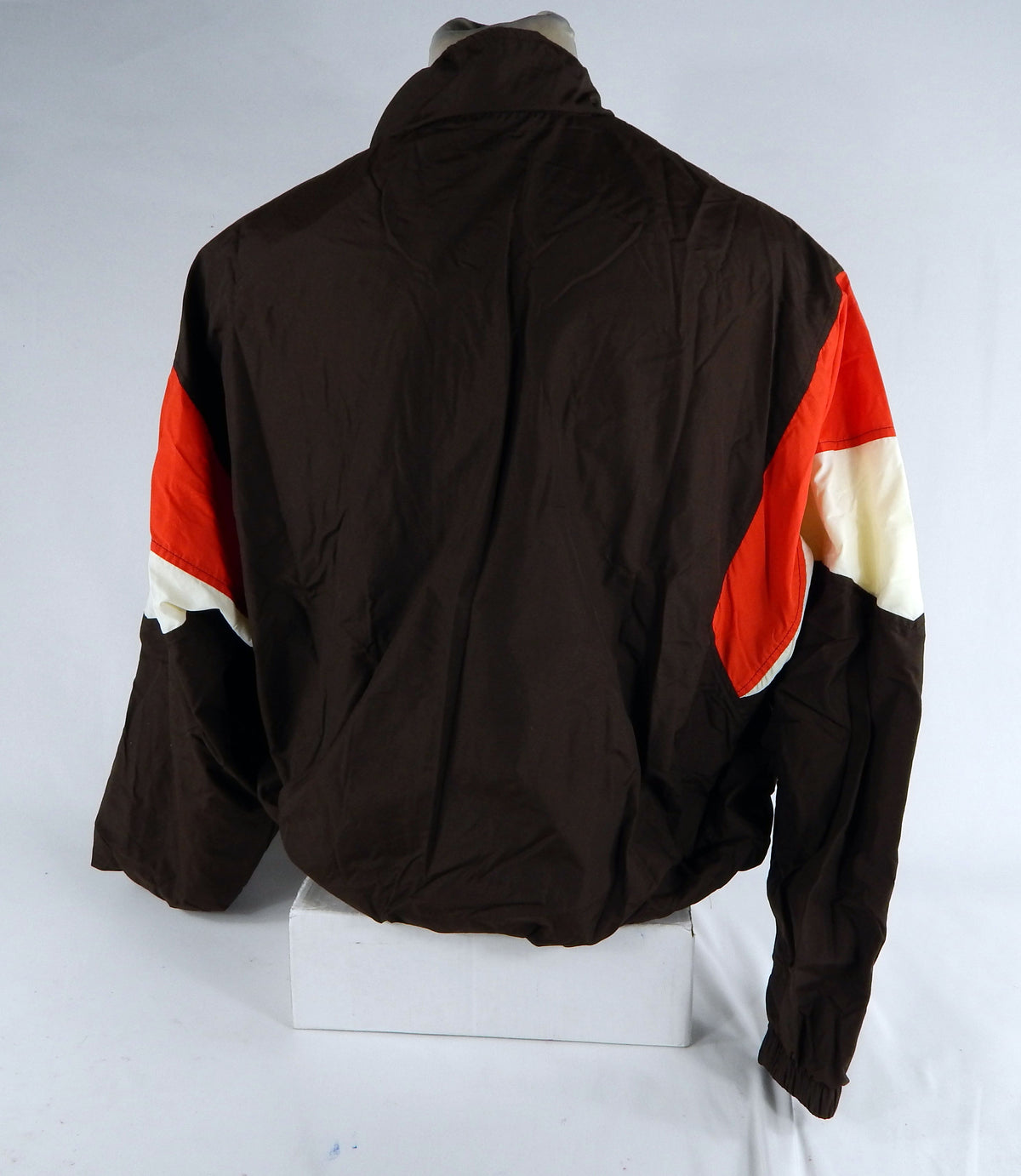 Bowling Green Falcons #18 Game Used Brown Bench Jacket DP68912 Pic2