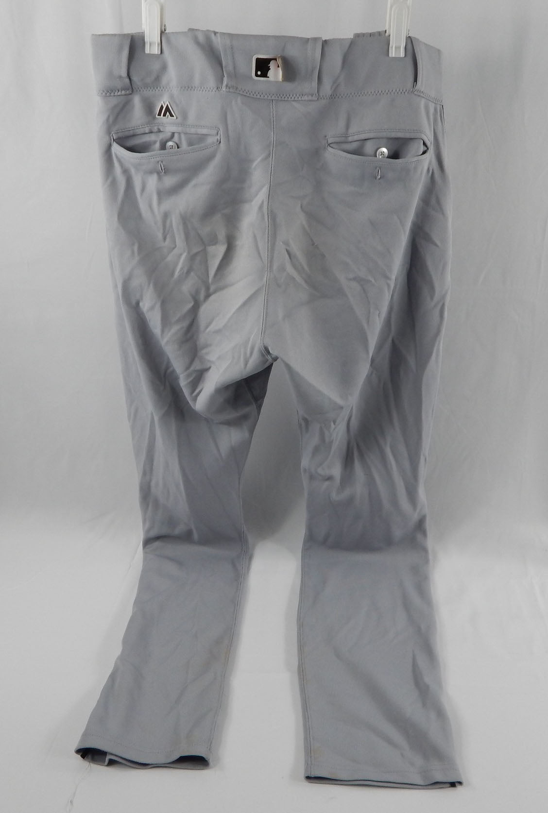 2016 Miami Marlins  Game Used Grey Pants 37-40-35 270 Pic2
