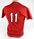 1990s Palm Beach Cardinals #11 Game Used Red Jersey 44 DP71820