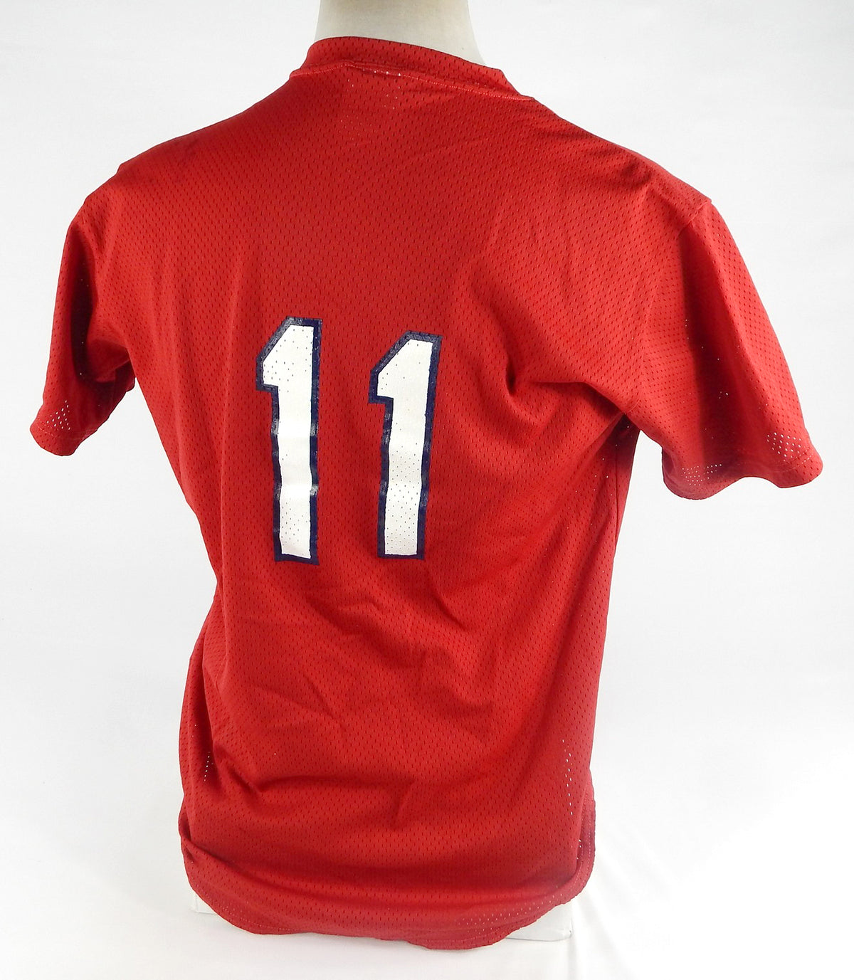 1990s Palm Beach Cardinals #11 Game Used Red Jersey 44 DP71820