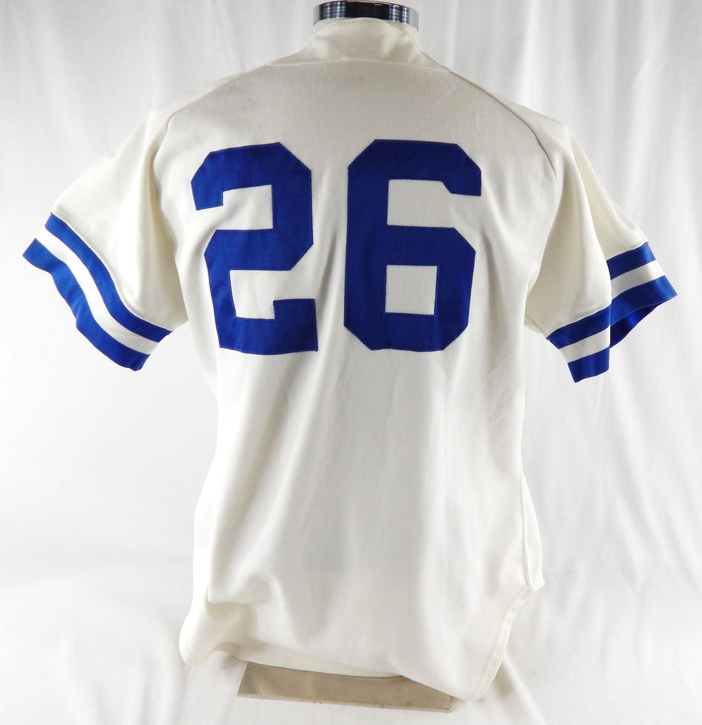 1990s Spokane Indians #26 Game Used White Jersey 44 111 Pic2