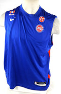 2023-24 Detroit Pistons Jaden Ivey #23 Game Used Blue Tank Top Shirt Cureton P 6