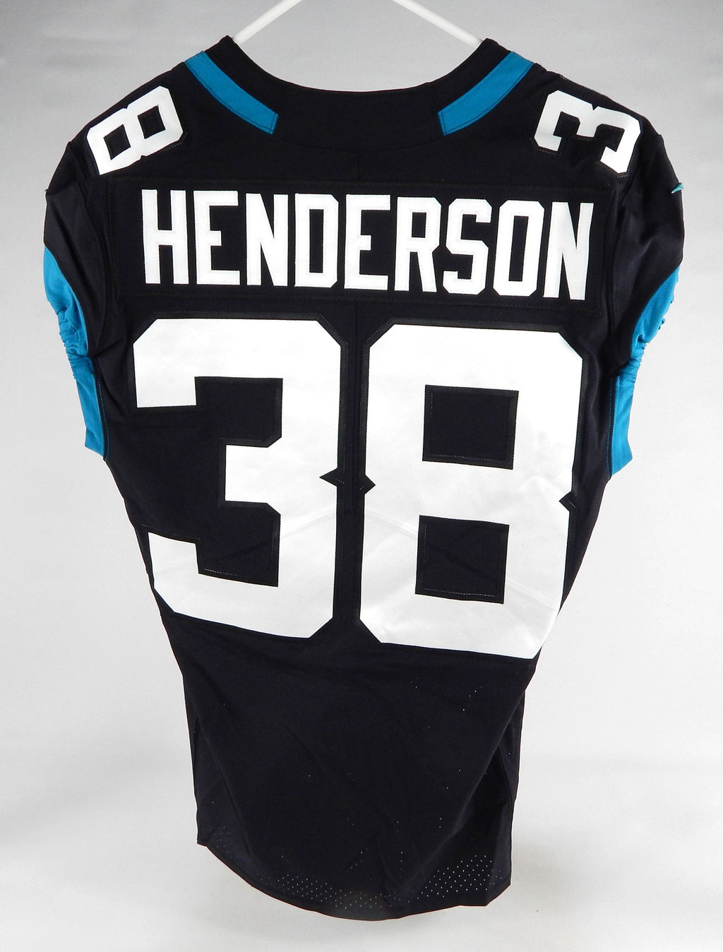 2020 Jacksonville Jaguars Henderson #38 Game Issued Black Jersey 38 DP74522