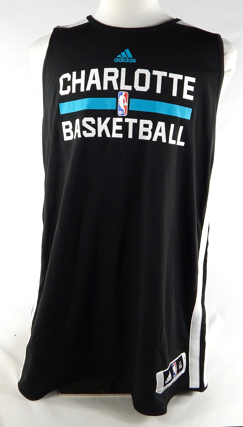 2013-14 Charlotte Hornets Game Issued Black Practice Jersey XL 139 Pic2