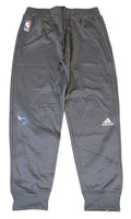 Charlotte Hornets Adidas Climawarm Team Issued Sweatpants Gray XL +2"